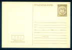 PS9637  / STANDARD 1975 1 St. OLIVE GREEN  Postcard Stationery Entier Bulgaria Bulgarie - Postkaarten