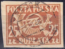 Polen 1950 - PORTO, Nr. 132 B, Gestempelt / Used - Taxe