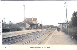 CPA Mery Sour Oise La Gare - Mery Sur Oise