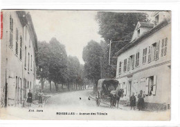 CPA Moisselles Avenue Des Tilleuls - Moisselles