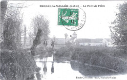 CPA Nesles La Vallée Le Pont De Flélu - Nesles-la-Vallée
