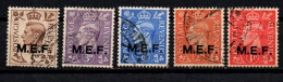 1942 - Italia Regno - Occupazione Inglese - M.E.F. 1/5    ---- - Britse Bezetting MEF