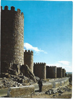 MURALLA.- PUBLICIDAD DE PASTELERIA MUÑOZ .- AVILA.- ( ESPAÑA). - Ávila