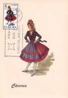 TRAJE 1967 CACERES - Tarjetas Máxima