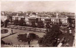 ROYAUME UNI - Angleterre - London - Trafalgar Square - National Gallery -  Carte Postale Ancienne - Trafalgar Square