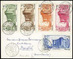 Lettre N°155 à 159, Révolution Française, OBL Saint-Louis (1939) Sur Lettre Pour Boghe (Mauritanie) Avec Arrivée. TB. Co - Briefe U. Dokumente