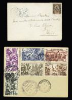 Collection,lettre 6 Plis Divers Du Soudan (1897 - 1947) Dont Sénégambie Et Niger N°4 OBL CAD "Médine Soudan Français" (1 - Brieven En Documenten