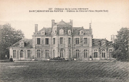 St Sébastien Sur Loire * Château Du Clos Sur L'eau * Châteaux De La Loire Inférieure N°637 - Saint-Sébastien-sur-Loire