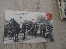 CPA  34 Hérault Pezenas Fête De Charité Du 19/03/1911 Char Des 4 Saisons - Pezenas