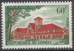 N° 197 Du Congo - X X - ( E 1376 ) - Gare De Pointe Noire - Autres (Terre)