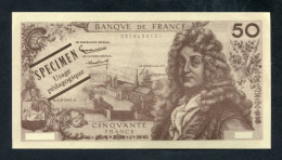 Beau Billet Neuf Scolaire école (50Fr) Specimen à Usage Pédagogique - Années 60 - School Bank Note - Ficción & Especímenes