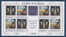 Moldavie - Europa - YT Bloc N° 5 ** - Neuf Sans Charnière - 1993 - 1993