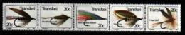 TRANSKEI, 1984,  MNH Stamp(s), Fishing Flies,   Nr(s) 132-136 - Transkei