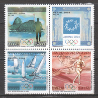 Brazil Brasil 2004 Mi 3369-3372 MNH SUMMER OLYMPICS ATHENS - Summer 2004: Athens