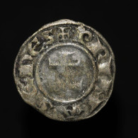 ANONYMES - Archevêché De Lyon, Denier Fort Ou Double Denier, (1200-1260), Lyon, Billon, TB+ (VF), PA #5032 - Lyonnais