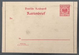 Allemagne, Entier-Carte-lettre - Neuf - (A1448) - Andere & Zonder Classificatie