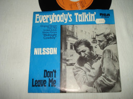 B10 / Nilsson – Everybody's Talki – SP - Victor 47-9544 - Germany 1969  M/ VG+ - Música De Peliculas