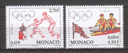 Monaco 2000 Mi 2506-2507 MNH SUMMER OLYMPICS SYDNEY - Verano 2000: Sydney