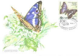 Ukraine:Ukraina:Maxi Card, Butterfly, Apatura Ilia, 2004 - Papillons