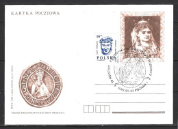 POLOGNE. Carte Commémorative De 1989. Aigle Héraldique De L'Université De Poznan. - Otros & Sin Clasificación