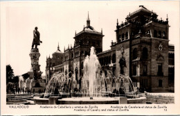 Espagne - VALLADOLID - Academia De Caballeria Y Estatua - Valladolid