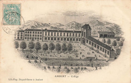 Ambert * Le Collège Du Village * école - Ambert