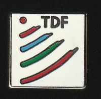 77091- Pin's..-TDF.Télédiffusion De France.Radio.Télé.signé Proderam. - France Telecom