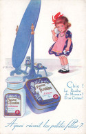 Crême & Poudre Floreïne A. GIRARD * CPA Publicitaire Ancienne Illustrateur M. HAUSON * Parfum Cosmétique - Publicité