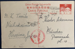 Ganzsache, Japan, 1940 - Lettres & Documents