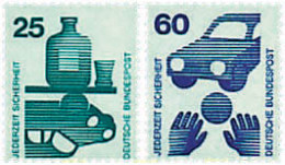 695896 MNH ALEMANIA FEDERAL 1971 PREVENCION DE ACCIDENTES - Ungebraucht