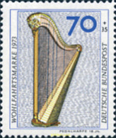 695974 MNH ALEMANIA FEDERAL 1973 INSTRUMENTOS MUSICALES - Ungebraucht