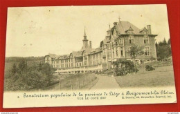 BORGOUMONT - LA GLEIZE - STOUMONT -  Le Sanatorium Populaire De Borgoumont - (cachet D'occupation) - Stoumont