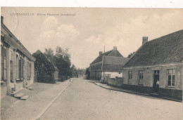 LOTENHULLE   KLEINE PLAATS EN DORPSTRAAT   ( RECHTS ESTAMINET   IN DE KLOK  )   == ZIE AFBEELDINGEN - Aalter