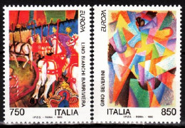 ITALY 1993 EUROPA: ART. Paintings. Complete Set, MNH - 1993