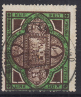 SAN MARINO 1894 PALAZZO DEL GOVERNO 25 CENTESIMI N.23 USATO CENTRATO - Used Stamps