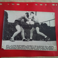 PHOTO SPORT BOXE AU STADE ROLAND GARROS DAUTHUILLE ET DEGOUVE - Sports