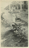 081023 - CARTE PHOTO SELESTAT - MILITAIRE CIMETIERE TOMBE - WW2 IDFL BM21 Soldat 1 Cl  21.2.45 - 3/24 DANTHONY PIERRE - Cementerios De Los Caídos De Guerra