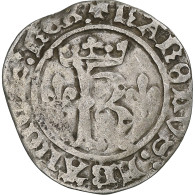 France, Charles VIII, Dizain Karolus, Rouen, TTB, Billon, Gadoury:82 - 1483-1498 Karel VIII