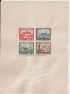 1930 - RARE BLOC YVERT N°1 IPOSTA  * MH - COTE = 500 EUR. - LEGER MANQUE DE GOMME + INFIMES DEFAUTS PAPIER EN BORDURE - Ungebraucht