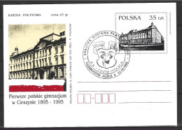 POLOGNE. Carte Commémorative De 1995. Armoiries De Kędzierzyn-Koźle. - Autres & Non Classés