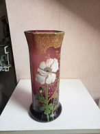 Vase Legras émaillé Vers 1900 Hauteur 26,5 Cm - Vasen