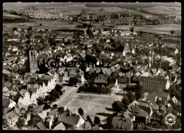 ÄLTERE POSTKARTE BAD HERSFELD LUFTBILD FLIEGERAUFNAHME PANORAMA BLICK AUF DEN MARKTPLATZ Ansichtskarte AK Postcard Cpa - Bad Hersfeld