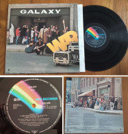 RARE Deutsch LP 33t RPM (12") WAR «Galaxy» (1977) - Ediciones De Colección