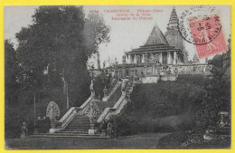 ASIE Cambodge - PHNOM PENH - Jardin De La Ville - Ensemble Du Phnom - Voyagée 1908 - Cambodge