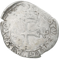 France, François Ier, Dizain Franciscus, Villefranche De Rouergue, TB+, Billon - 1515-1547 Francesco I