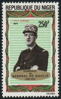 THEMATIC FAMOUS PEOPLE:  TRIBUTE TO GENERAL DE GAULLE  -   NIGER - De Gaulle (Général)