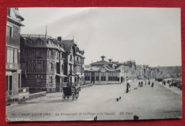 CPA Abîmée - Mers Les Bains - La Promenade De La Plage Et Le Casino - Mers Les Bains