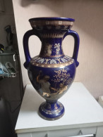 Vase Balustre Ancien Hauteur 34,5 Cm - Jarrones