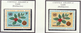 NATIONS UNIES - Café - Y&T N° 153-154 - 1965-1966 - MNH - Nuovi