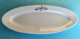 HEGEDUS SANDOR Shipping Company Ungaro-Croata Old Ship Porcelain Plate Croatia Hungary MAGYAR-HORVAT TENGERI GOZHAJOZASI - Other & Unclassified